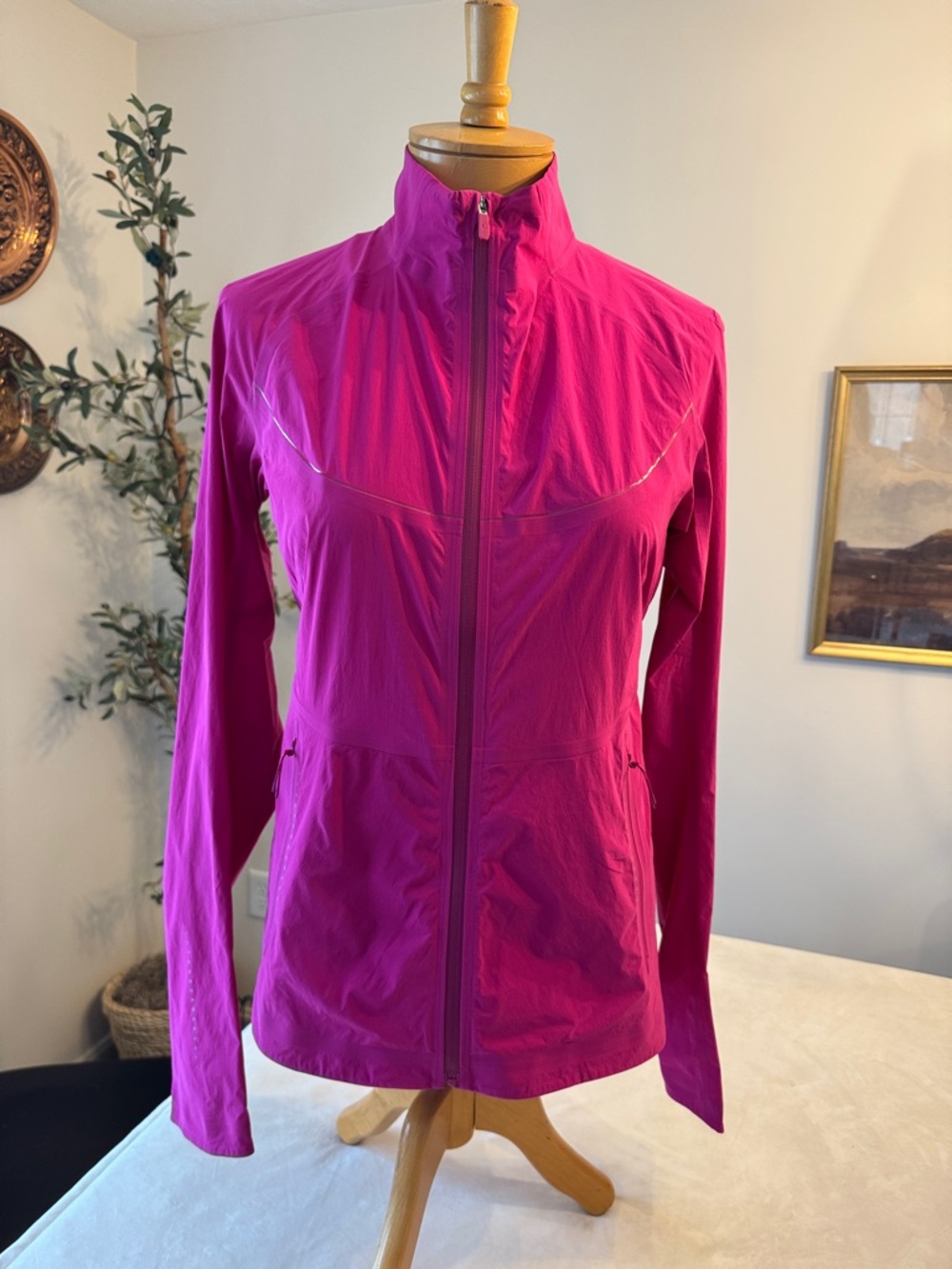 EUC! Lululemon Fast and Free Windbreaker
Ripened Raspberry, sz 8 - Picture 5 of 16
